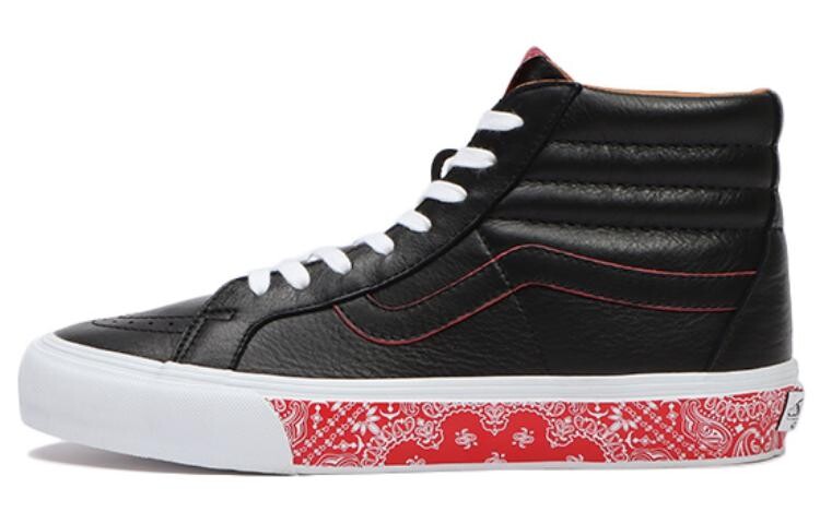 

Кроссовки Sk8 Vans-Hi Reissue Lx 'Bandana - Black Racing Red'