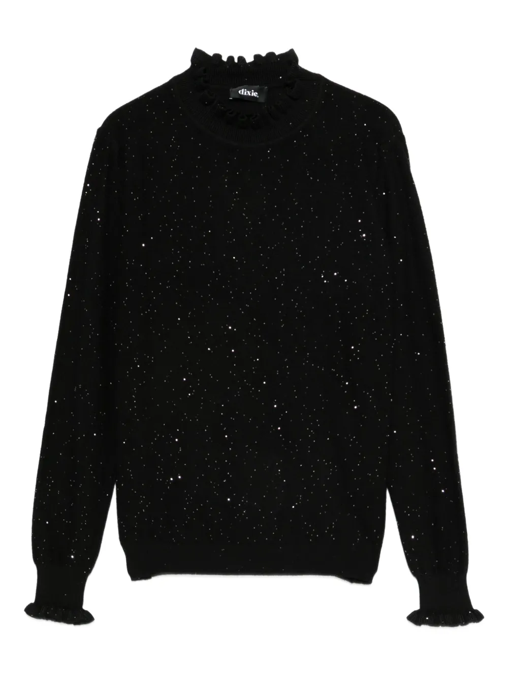 

Джемпер с оборками Dixie, черный