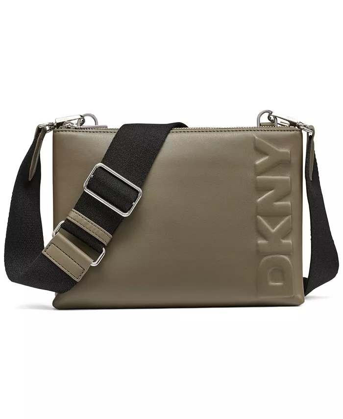 

Сумка кросс-боди Tinsley Small DKNY, зеленый