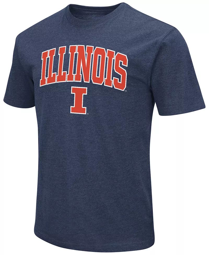 

Мужская футболка Colosseum Illinois Fighting Illini Navy