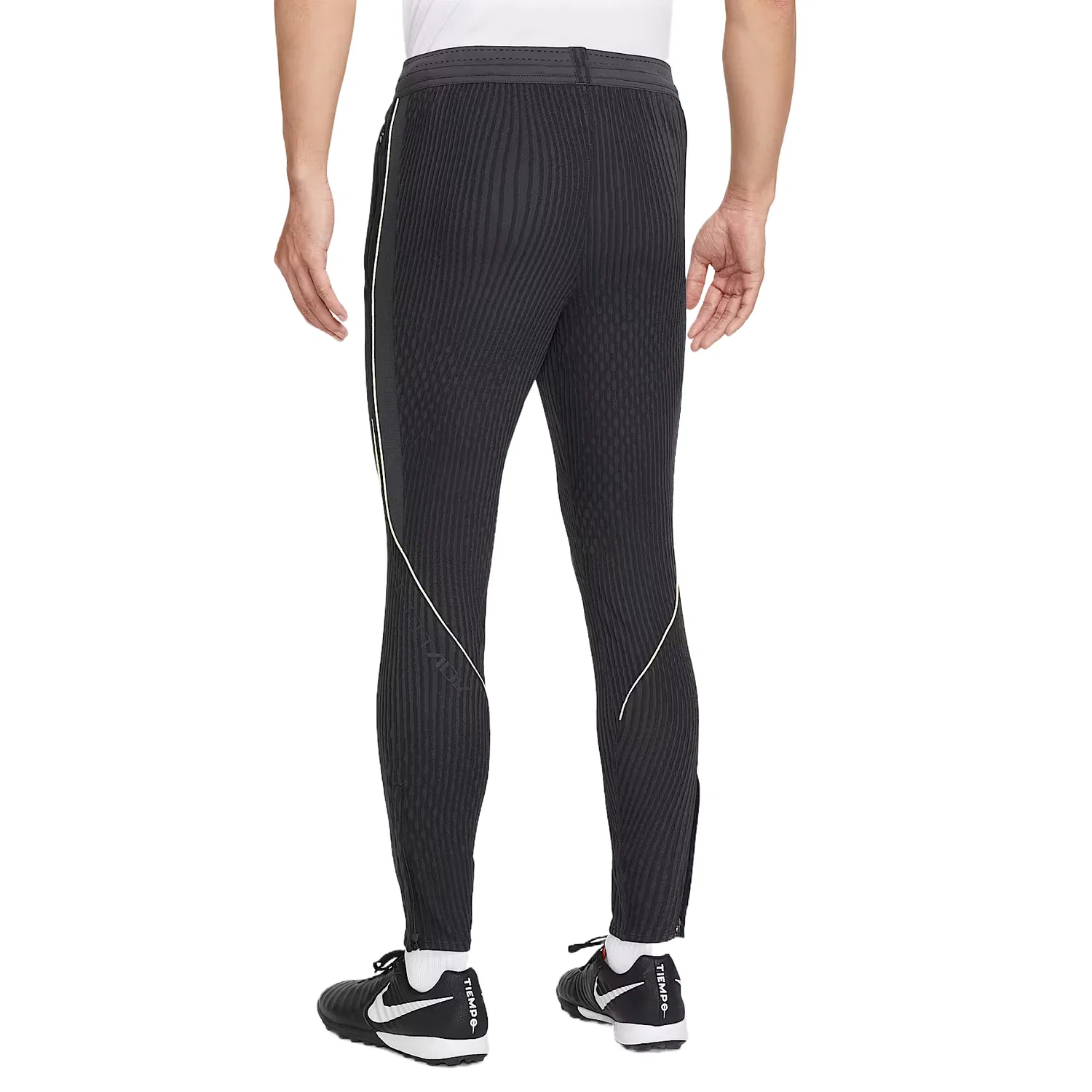 Мужские штаны Dri Fit Quick Dry Nike, Dark Smoke Gray/Black/Light Yellow Green/Light Yellow Green — фото 3