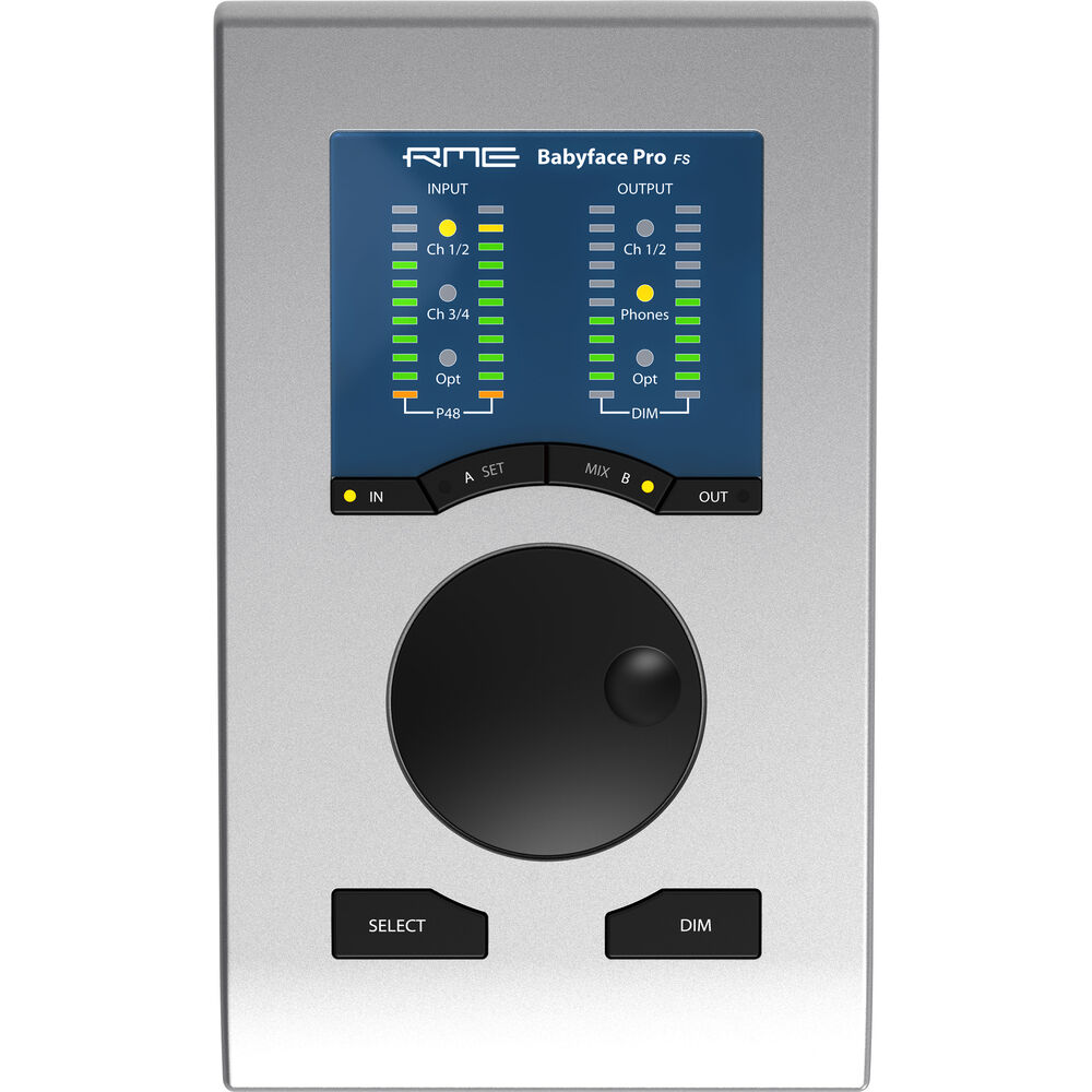 

RME Babyface Pro FS 24-канальный USB-B аудио/MIDI-интерфейс