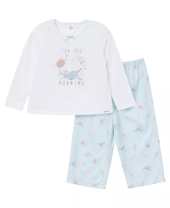 

Пижамный комплект для девочек Toddler Girls 2-Piece Gerber, синий