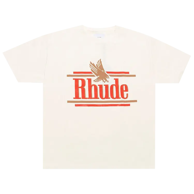 

Футболка Rhude Rossa 'Vintage White', белый