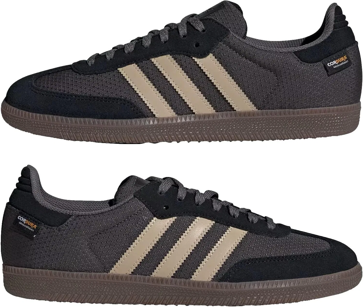 Кроссовки Adidas Samba OG Cordura, Black — фото 4