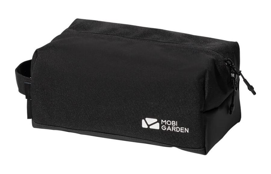 

MOBI GARDEN Полиэстеровый деловой дорожный квадратный портфель унисекс, Night Black