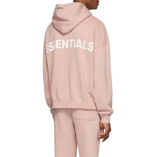Толстовка fw19 alphabet logo hoodie 'blush pink' Fear Of God Essentials, розовый — фото 4