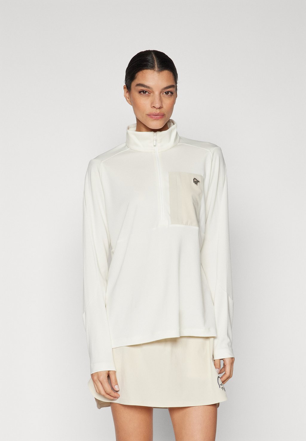 

Топ с длинными рукавами FEMUND WARM HALF ZIP Norrøna, молочный
