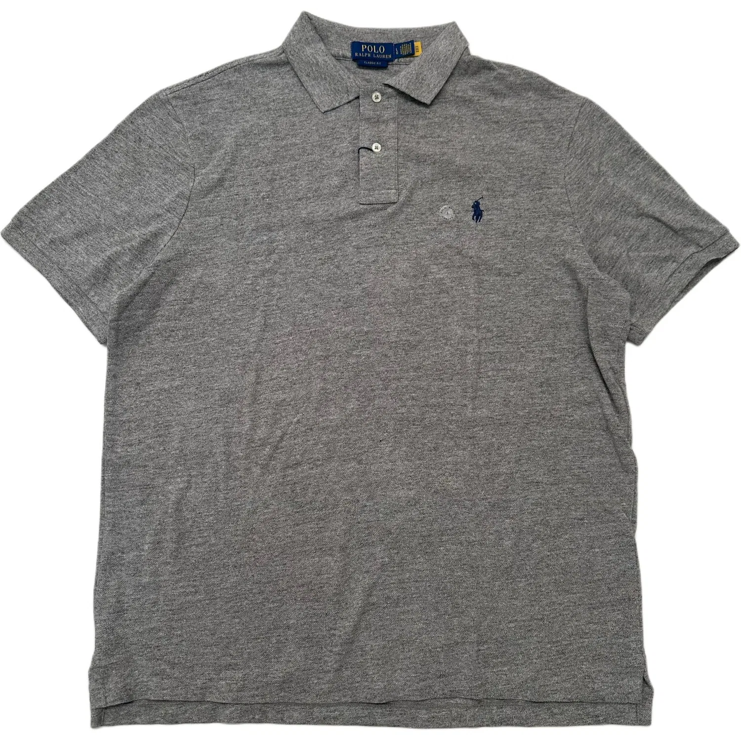 Поло Polo Ralph Lauren Classic Version Men's Серый