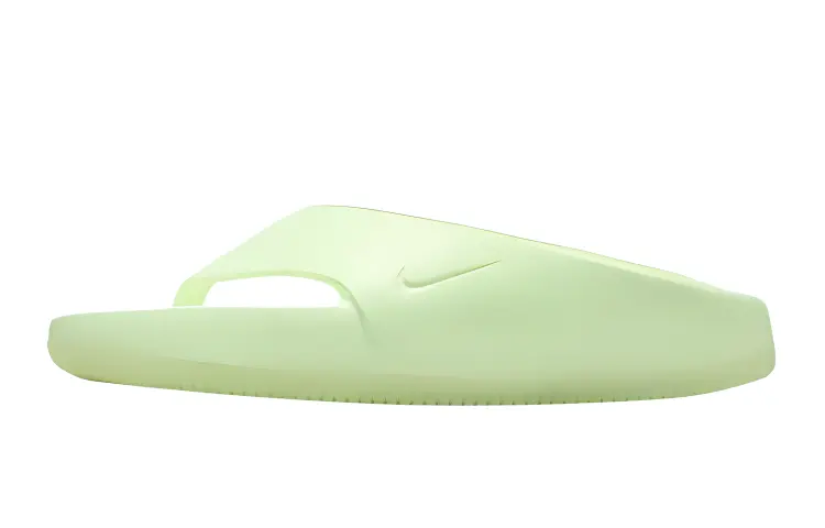 Nike Кроссовки Calm Flip Flop Barely Volt женские бледно-желто-зеленые, цвет Slight Yellow Green