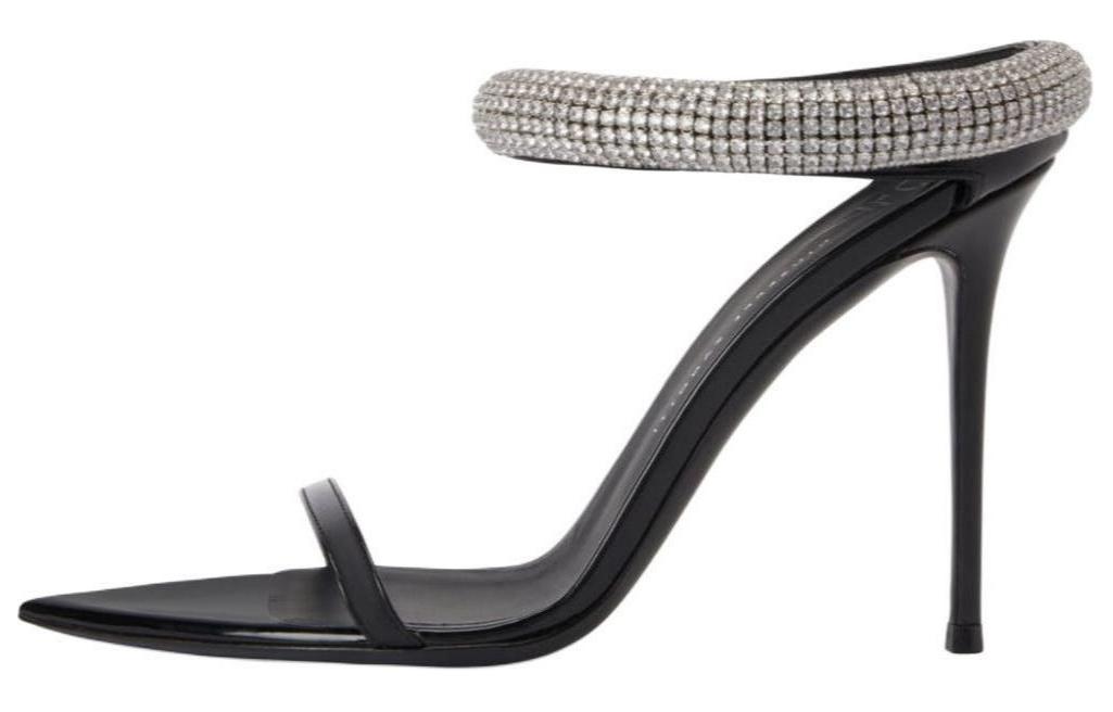 Женские сандалии Intriigo Galassia 105 мм Giuseppe Zanotti, черные