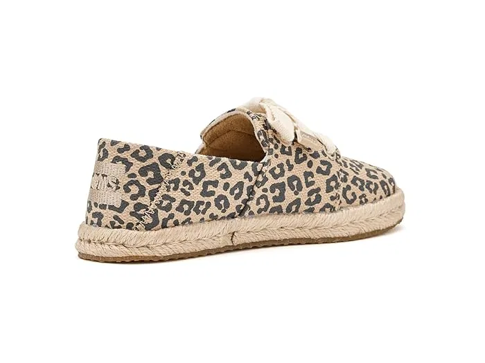 Кроссовки детские Carolina Lace-Up TOMS Kids, Leopard — фото 4