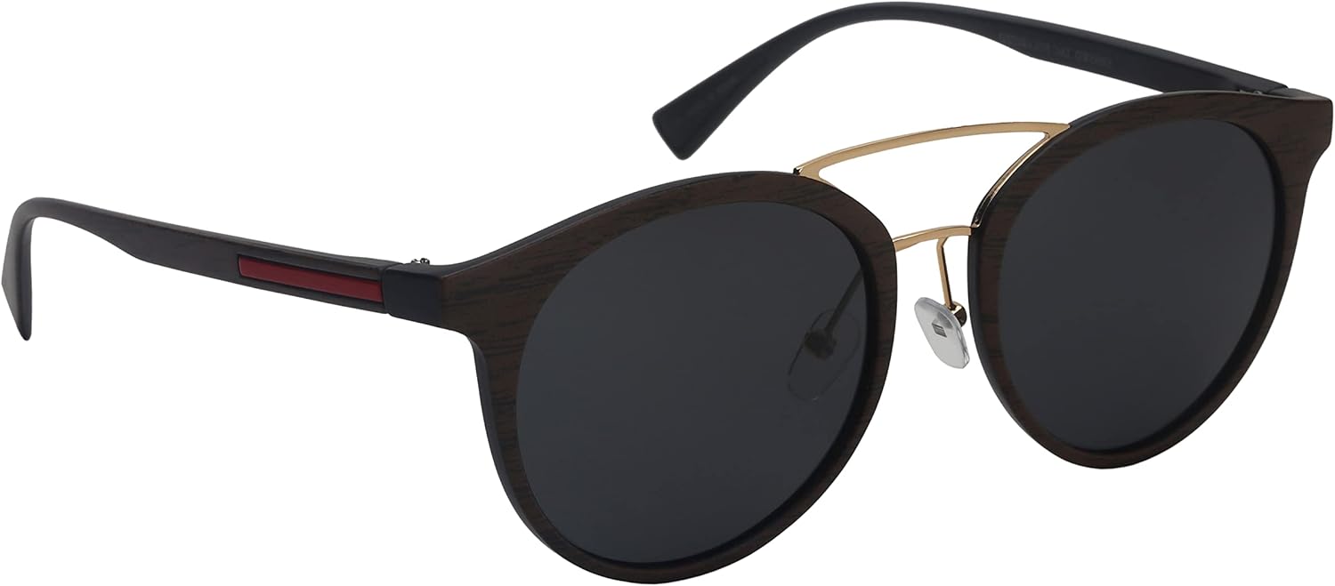 

Поляризованные солнцезащитные очки proSPORT «Авиатор» с металлическим креплением, для рыбалки, пляжа, лодки, с антибликовым покрытием, коричневые и серые, для мужчин и женщин, Mysto - Smoke With Walnut Frame