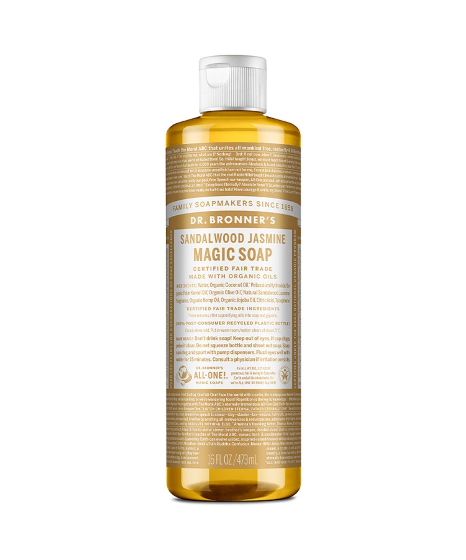 Волшебное мыло Dr. Bronner's SA с сандалом и жасмином, 473 мл Dr. Bronner's, others