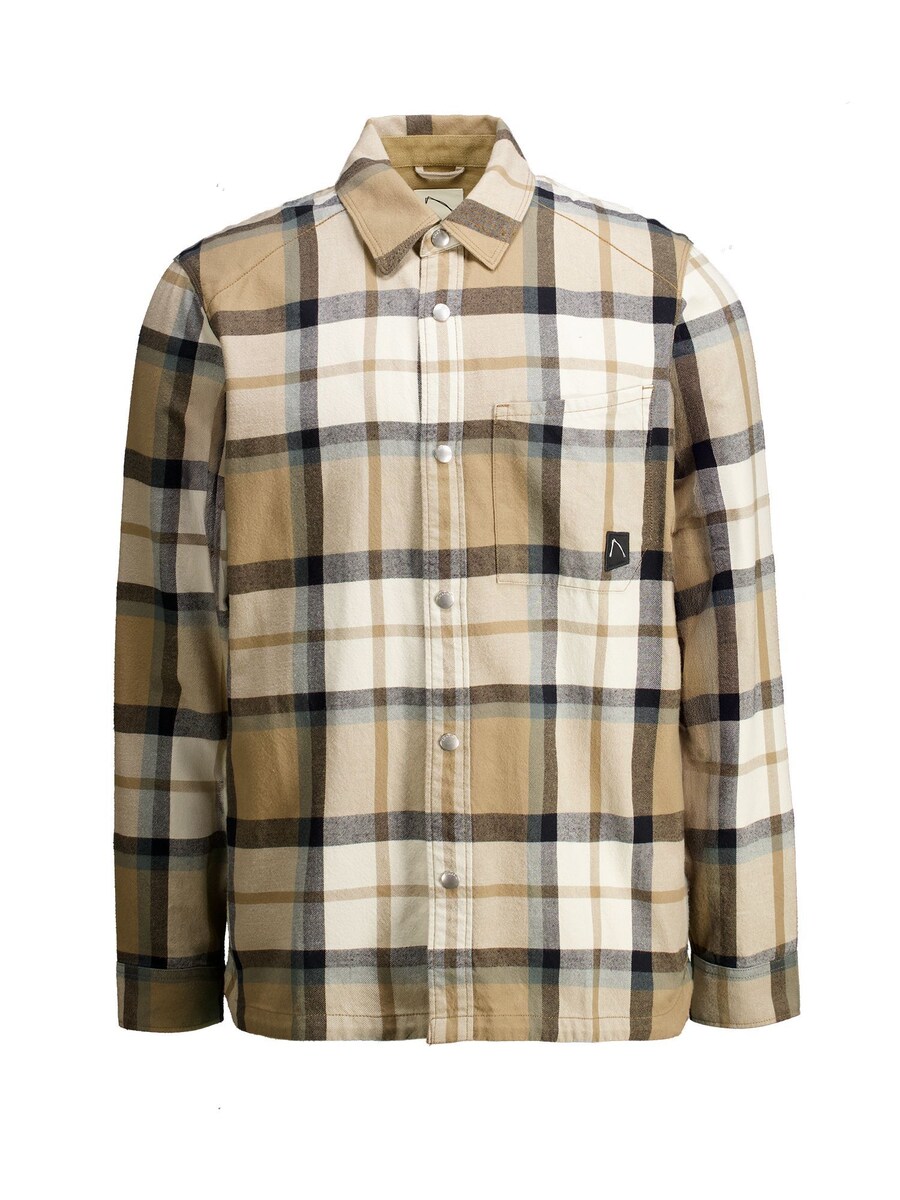 

Рубашка на пуговицах классического кроя CHASIN' Axel Xedo, бежевый/светло-бежевый