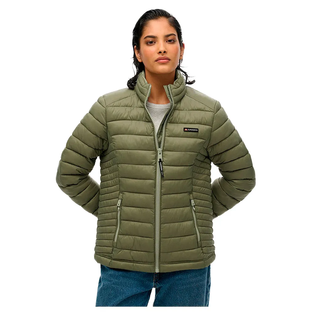 

Куртка Superdry Fuji Lite padded, зеленый