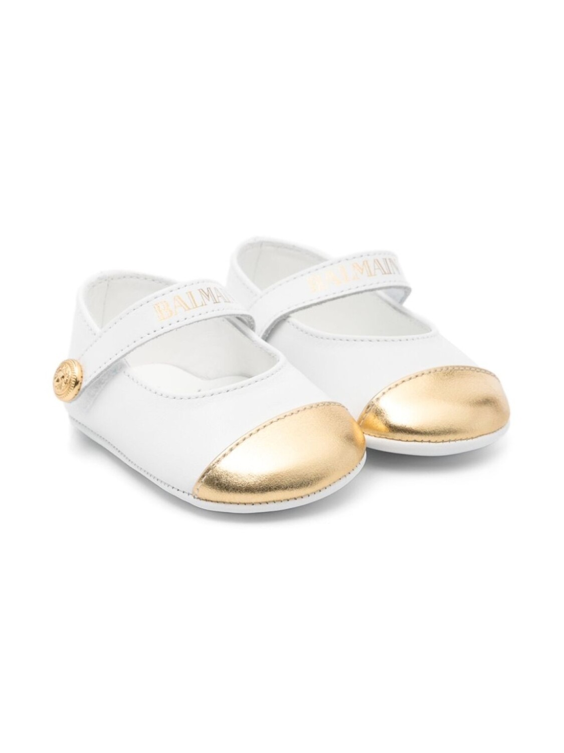 

Balmain Kids сандалии с ремешком, белый