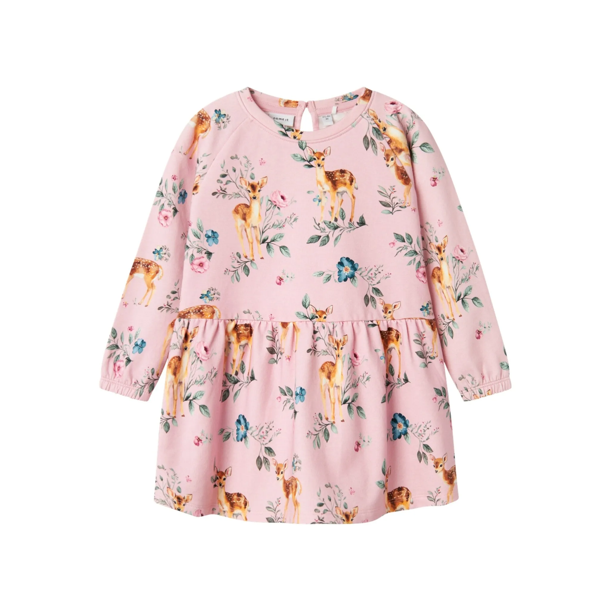 

Название It спортивное платье «NMFOJETTE SWEAT DRESS BRU» Name It, цвет Corsage