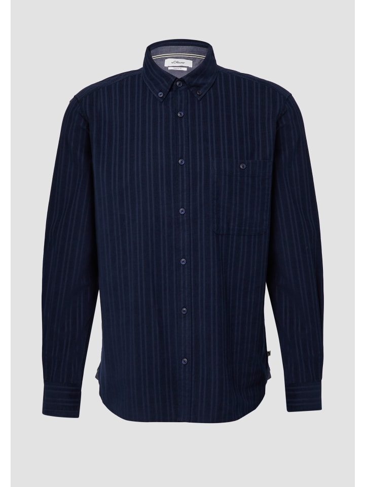 

Рубашка s.Oliver, синий