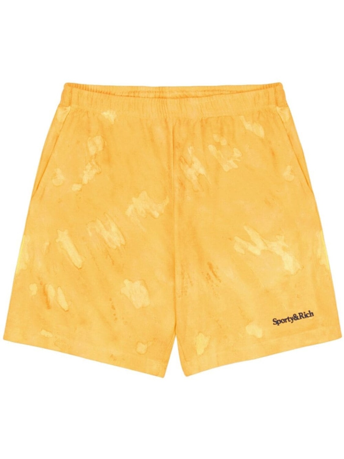 

Sporty & Rich спортивные шорты с вышитым логотипом, желтый