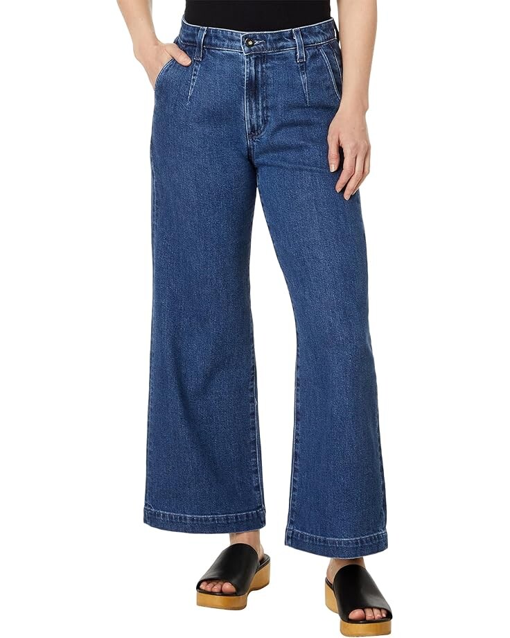 

Джинсы AG Jeans Daneel High Rise Wide Leg Crop, цвет Midsommar