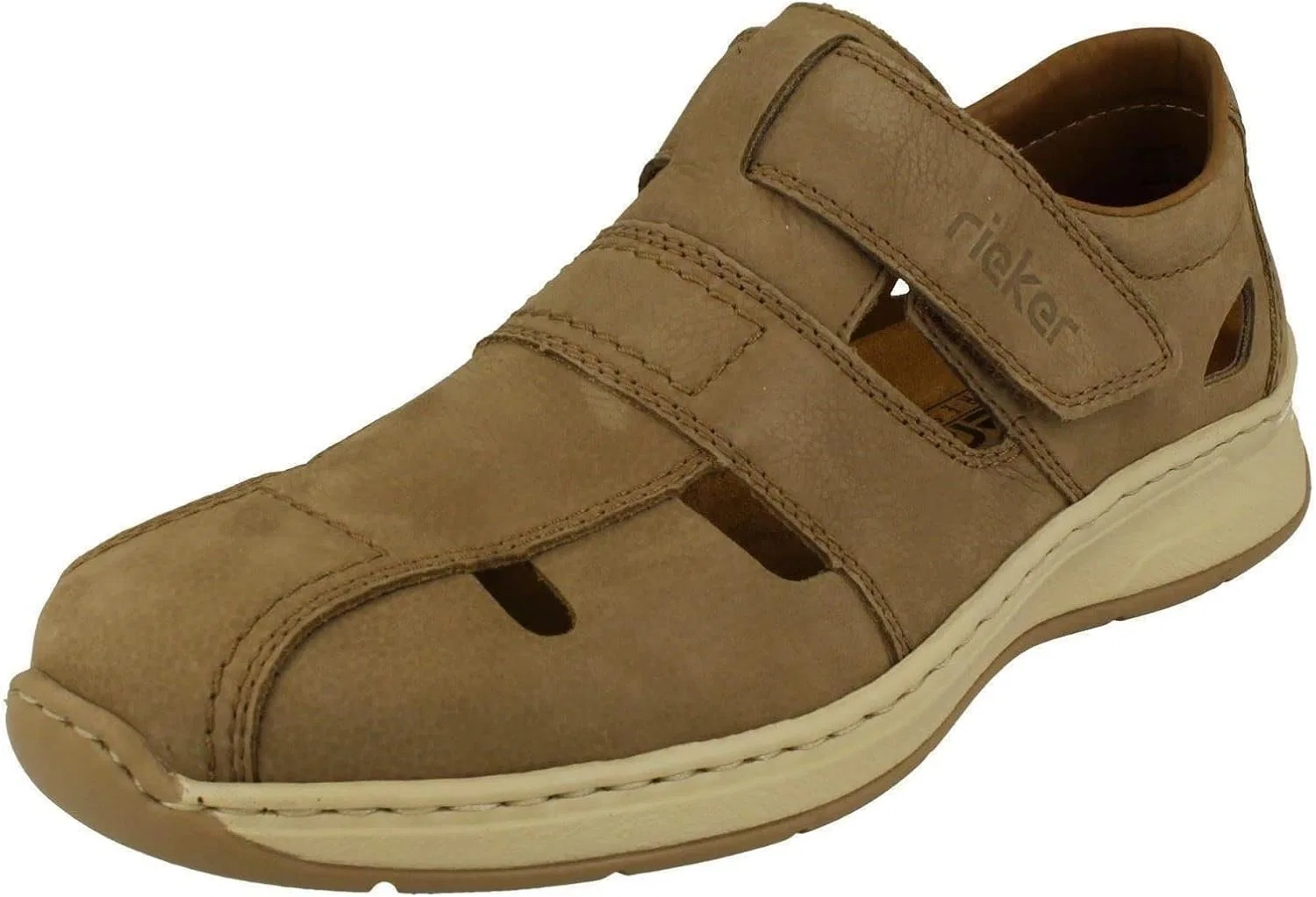 Мужские летние туфли Rieker Extra Wide 14369, Brown