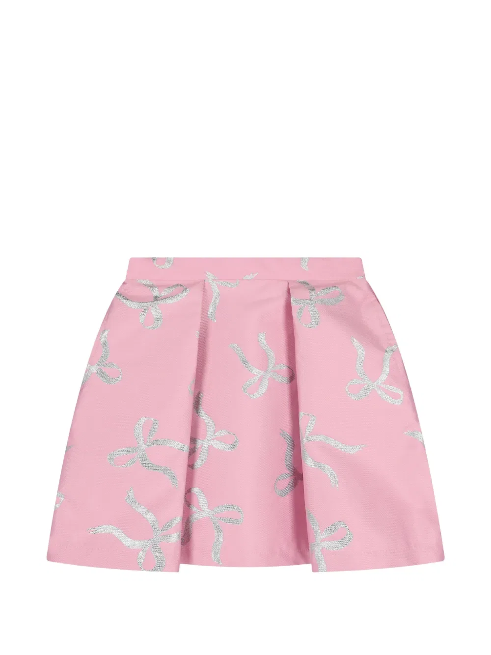 Комплект из топа и юбки с фестонами Mama Luma Kids, розовый — фото 4