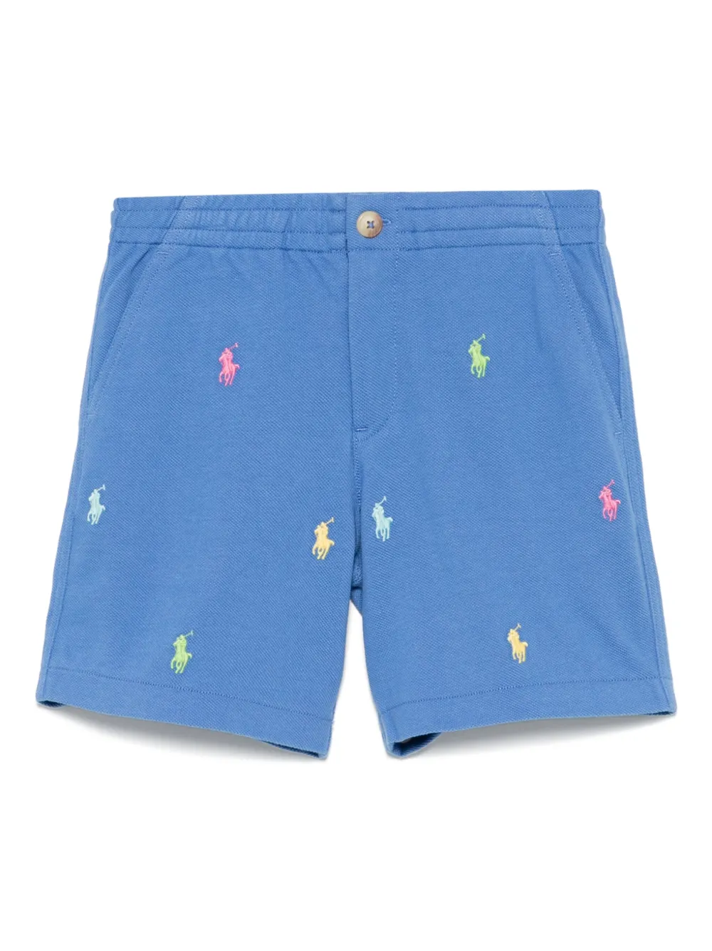 

Шорты с вышивкой Polo Pony POLO RALPH LAUREN KIDS, синий