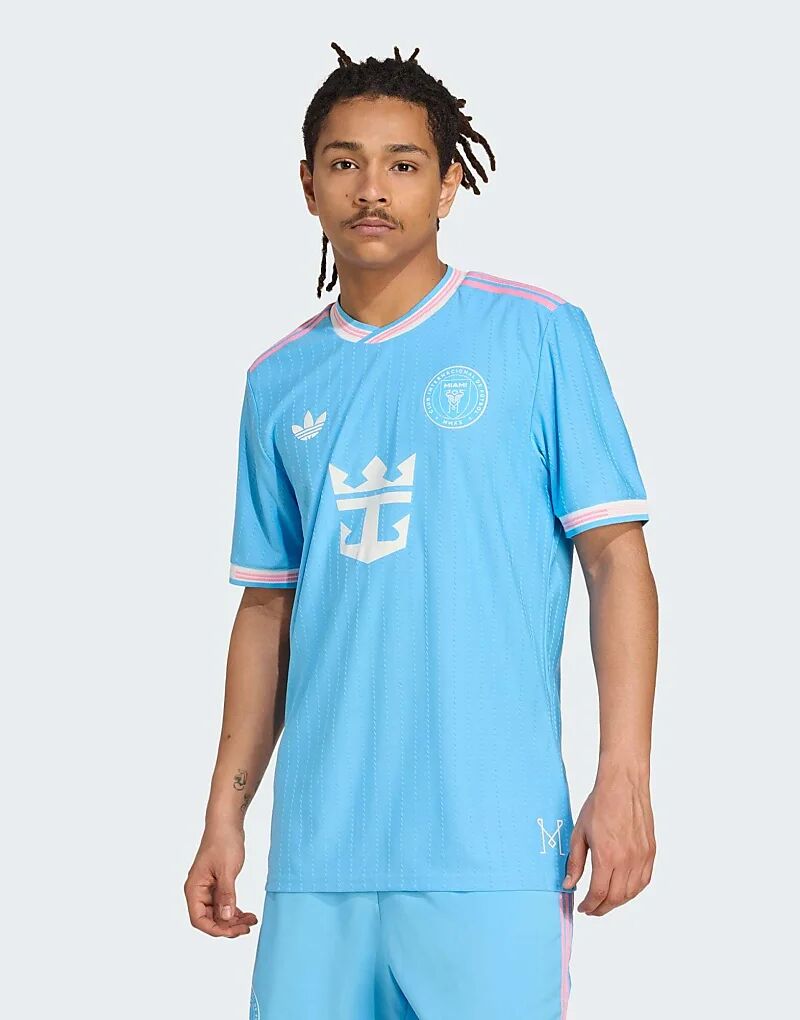 

adidas performance Inter Miami cf 25/26 Третья аутентичная футболка Месси в полусинем цвете