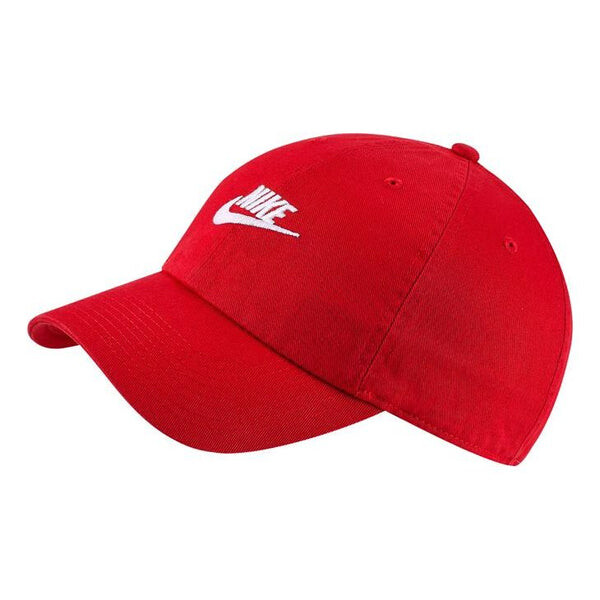 

Кепка Nike Sportswear Heritage86 Futura Washed Adjustable Back Hat 'Red', красный