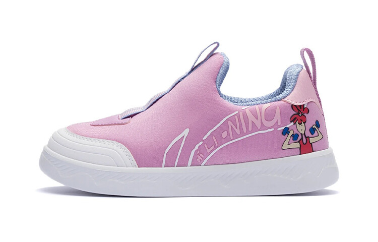 

Детские кроссовки для скейтбординга PS Low-top Light Rose Purple Lining Young