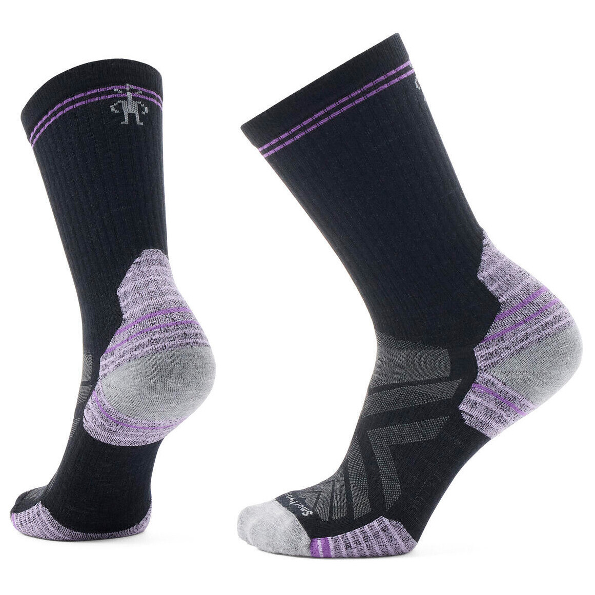 

Походные носки Smartwool Hike Targeted Cushion Crew Socks, черный