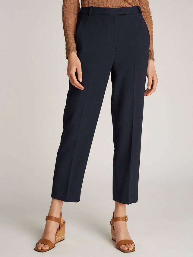 

Узкие прямые брюки Tommy Hilfiger, цвет Dark Night Navy