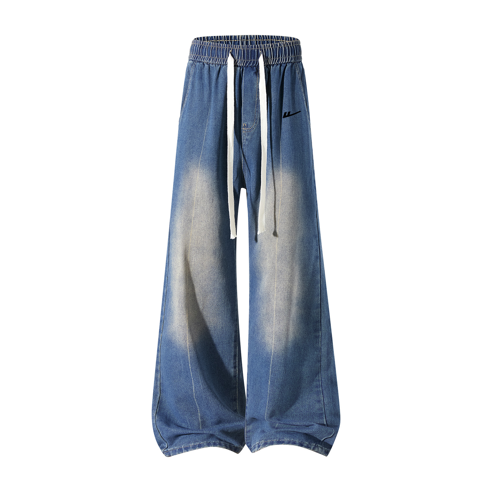 

Джинсы женские Moderate Straight Fit WARRIOR, nostalgic синий[free diy brand merch]