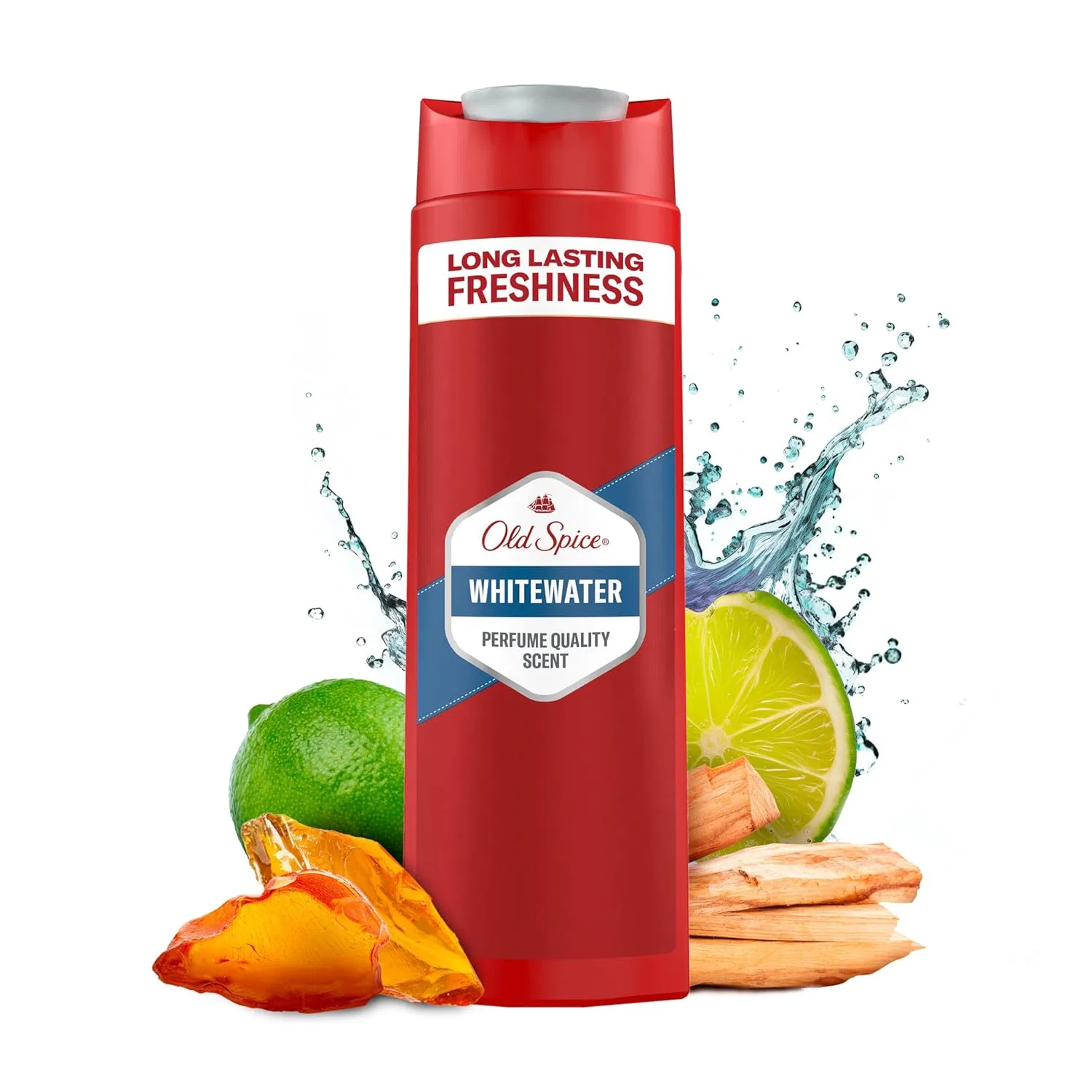 Мужской шампунь-гель 3-в-1 Old Spice Whitewater, 250 мл Old Spice