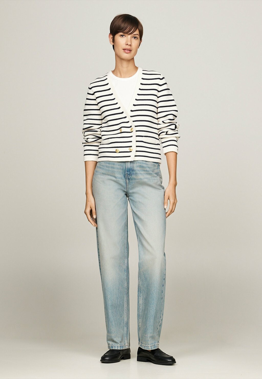 

Кардиган BRETON STRIPE Tommy Hilfiger, белый