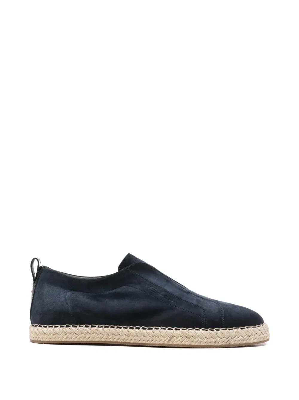 Плоские эспадрильи Santoni, синий