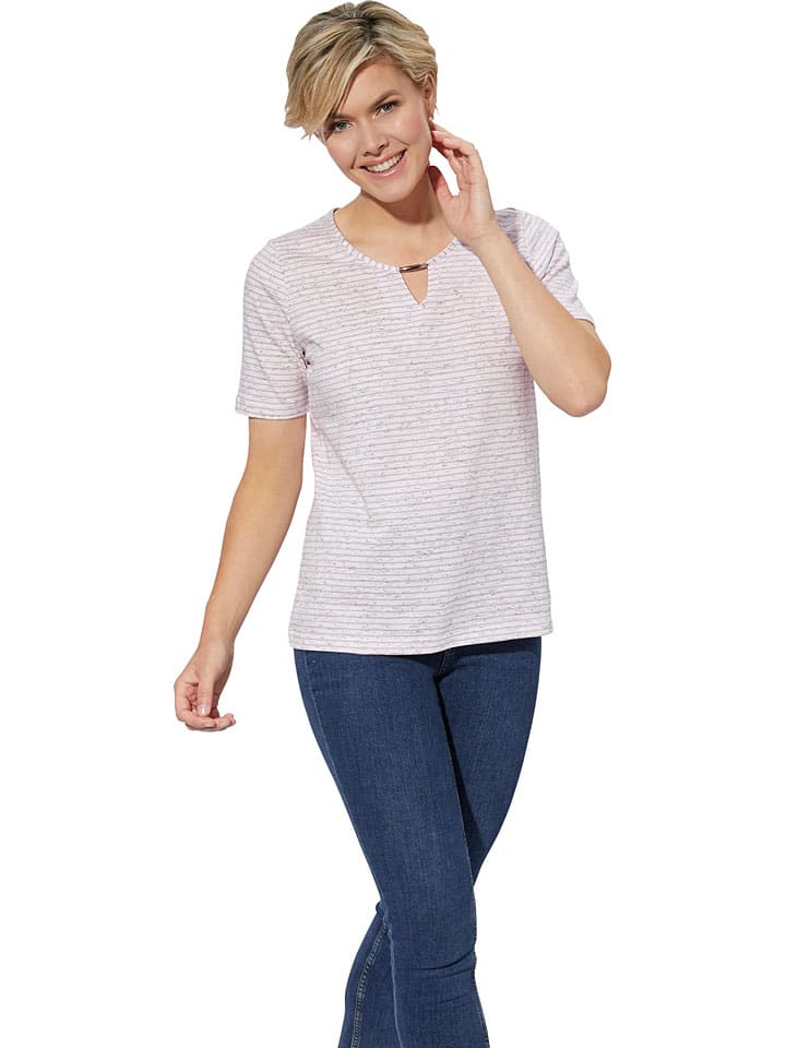 

Футболка WITT WEIDEN, цвет weiß/rosa