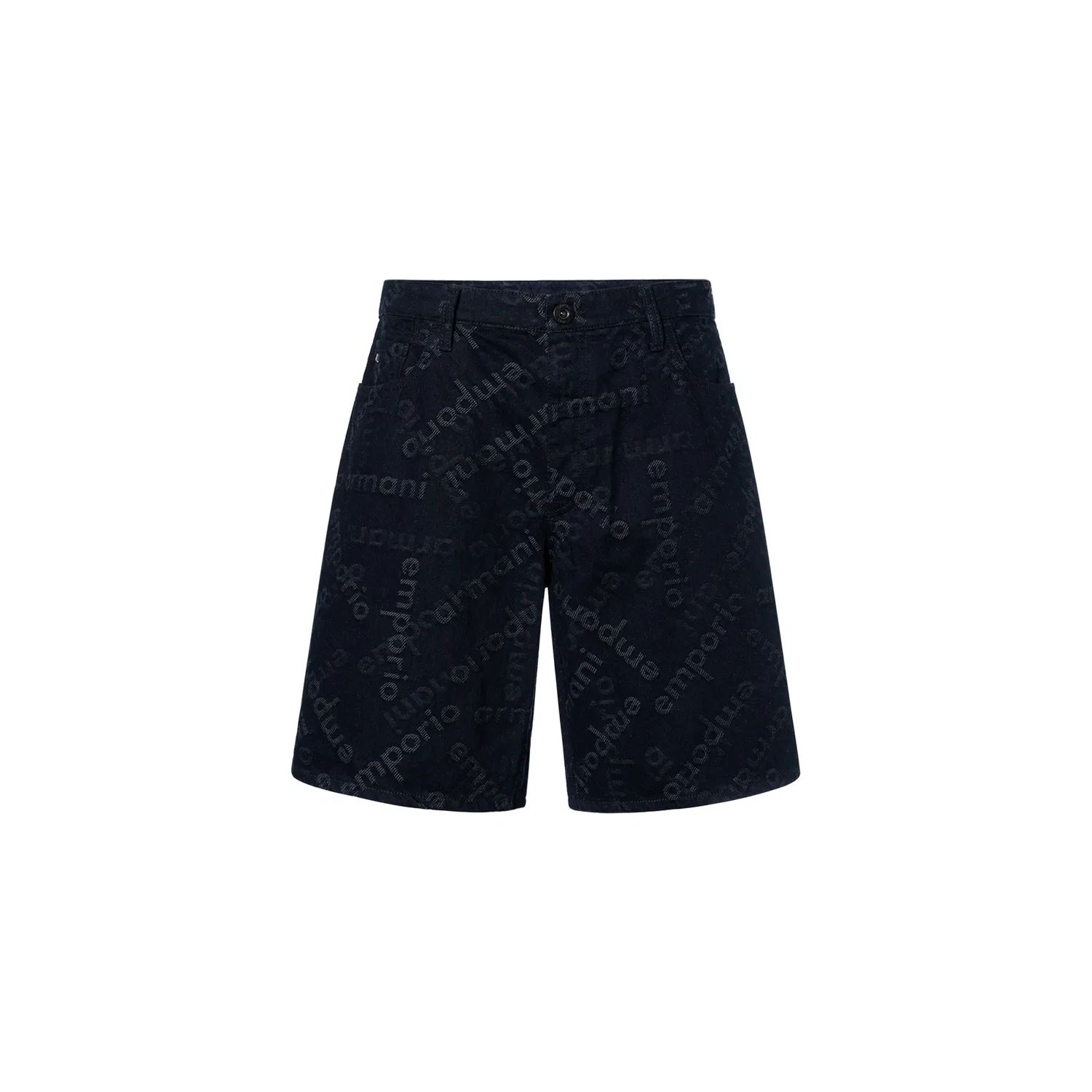 Джинсовые шорты Emporio Armani Marine Blue