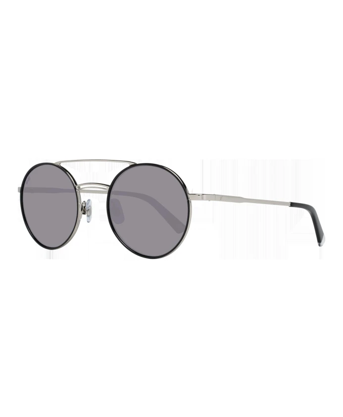 

Серебряные овальные солнцезащитные очки Web Eyewear, серый