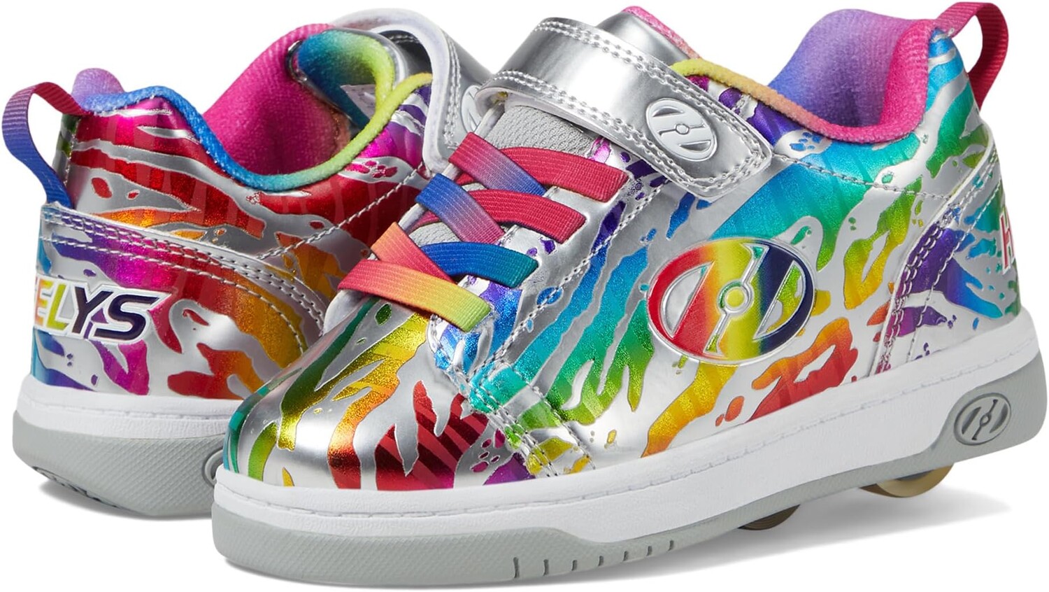 

Кроссовки Heelys Dual Up, цвет Silver Multi