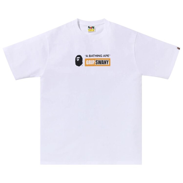 

Футболка BAPE x Grip Swany 'White', белый