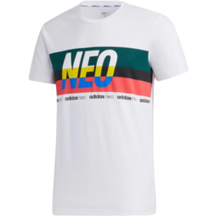 

Adidas Neo Футболка мужская белая, Белый, Adidas Neo Футболка мужская белая