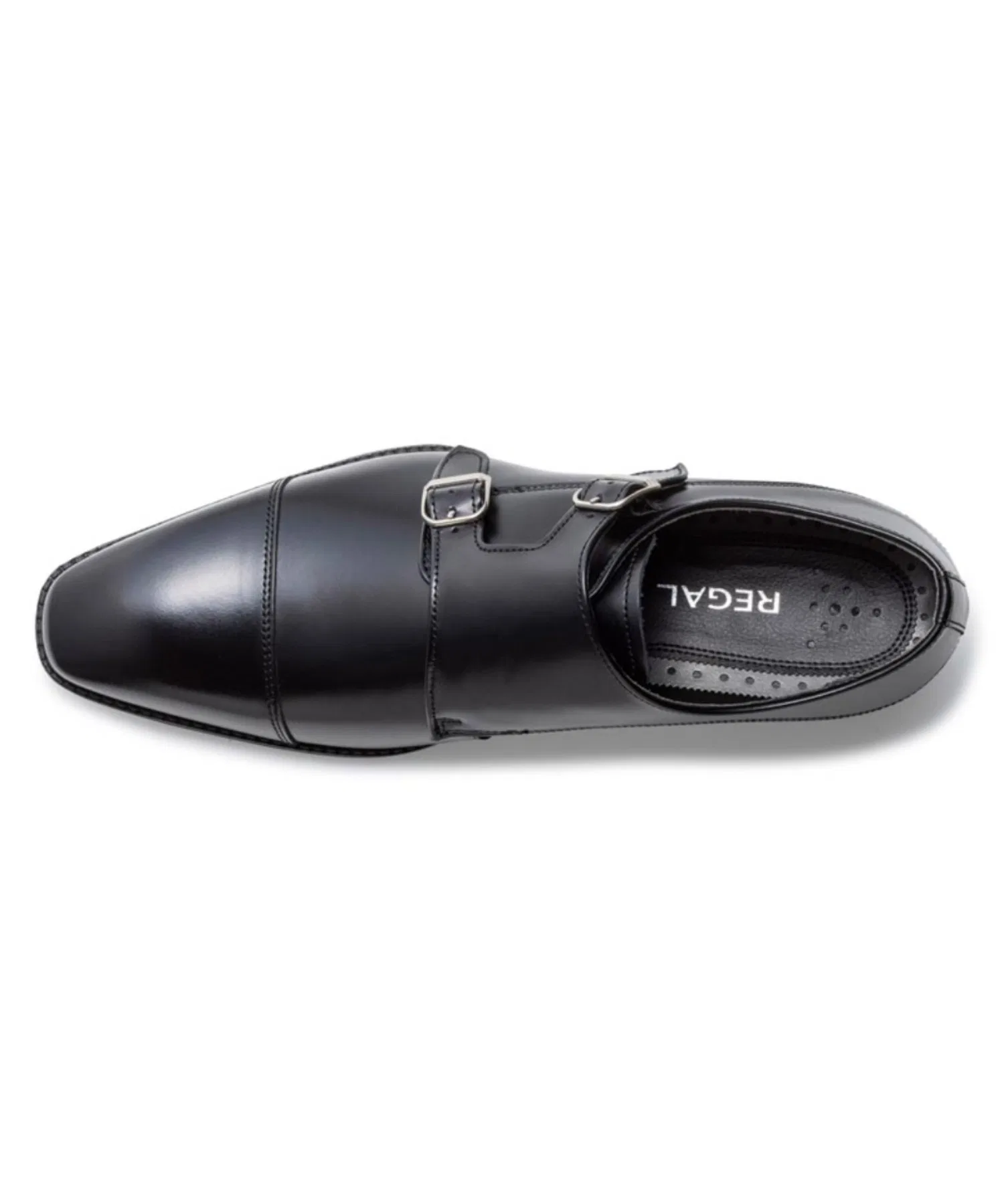 Мужские туфли REGAL Double Monk с технологией Coolmax — фото 3