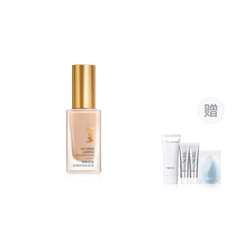 Тональный крем Proya INSBAHA No Wear Lasting Foundation, фарфорово-белый — фото 3