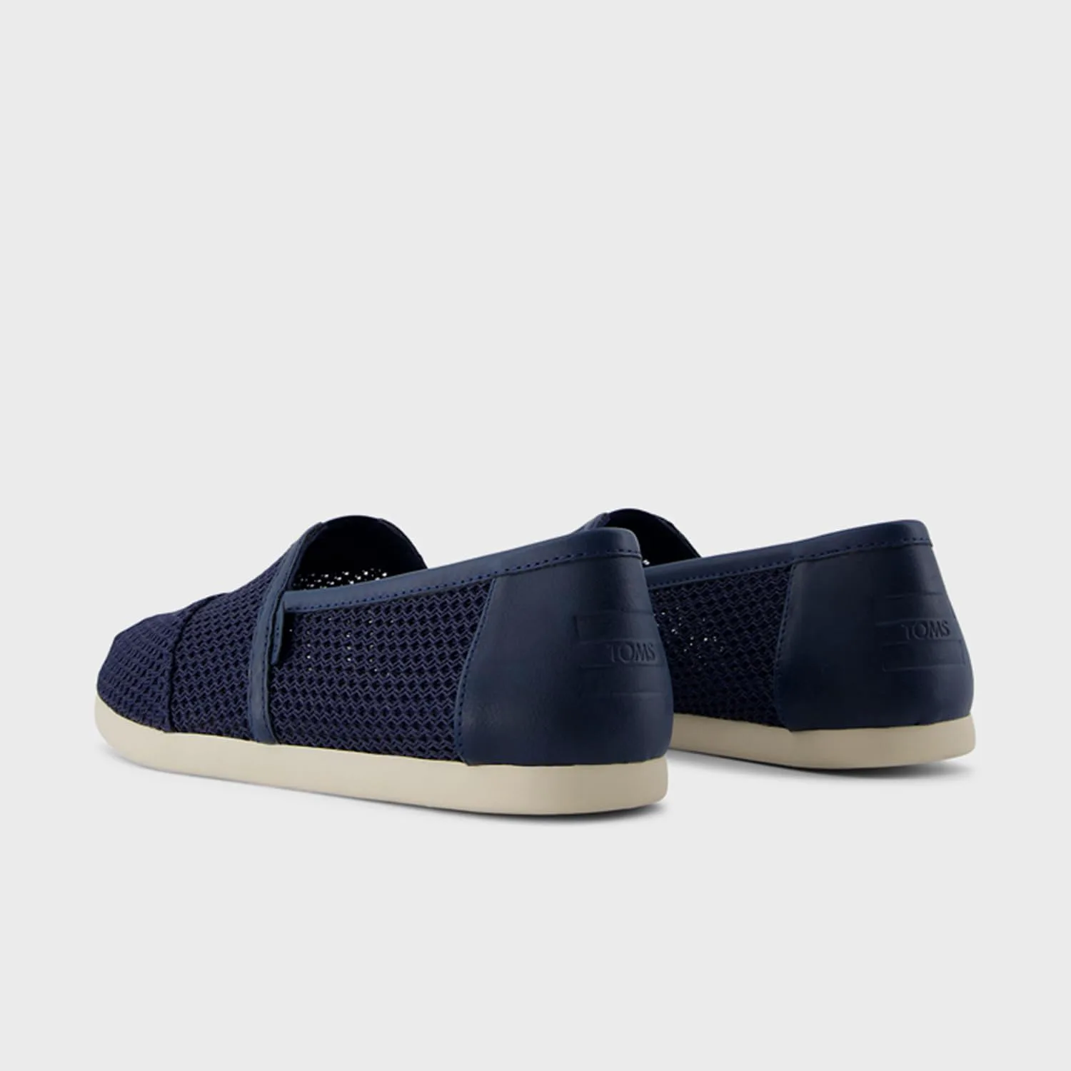Женские эспадрильи TOMS Alpargata с веревочной подошвой, темно-синий — фото 3