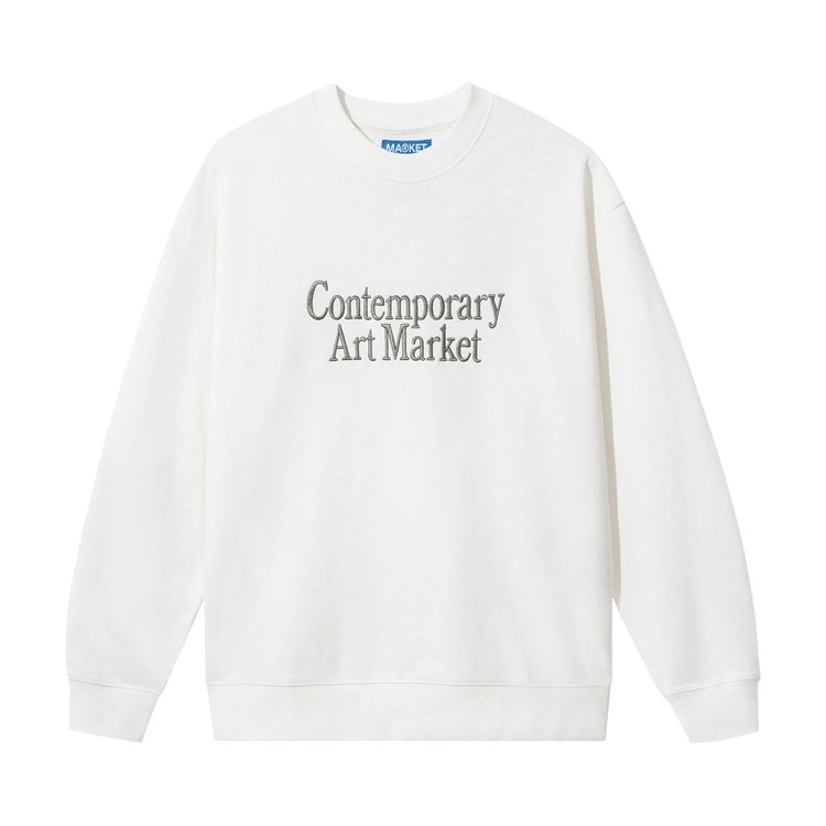 

Толстовка Market Contemporary Art Crewneck 'Parchment', белый