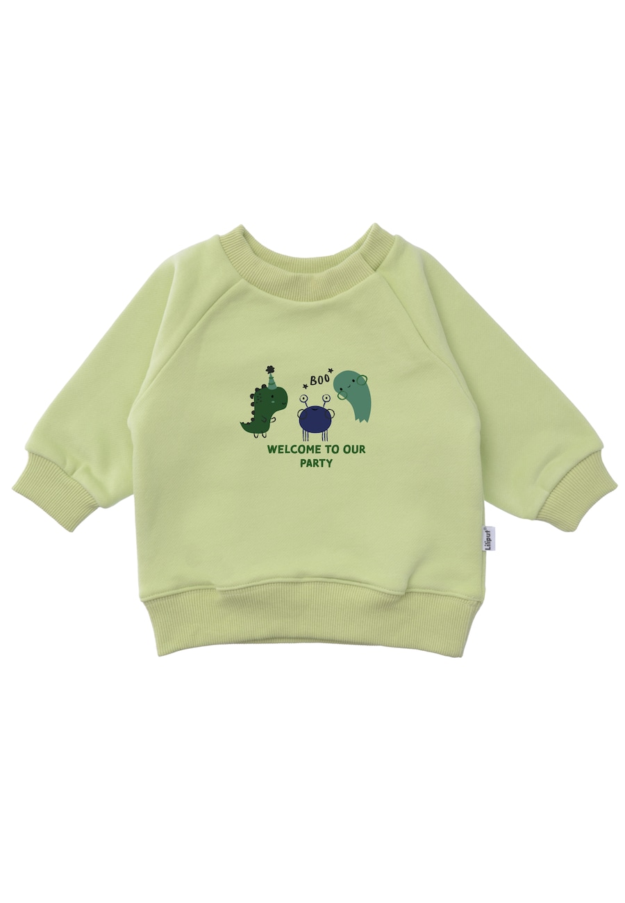 

Толстовка LILIPUT Halloween Partycrew, светло-зеленый
