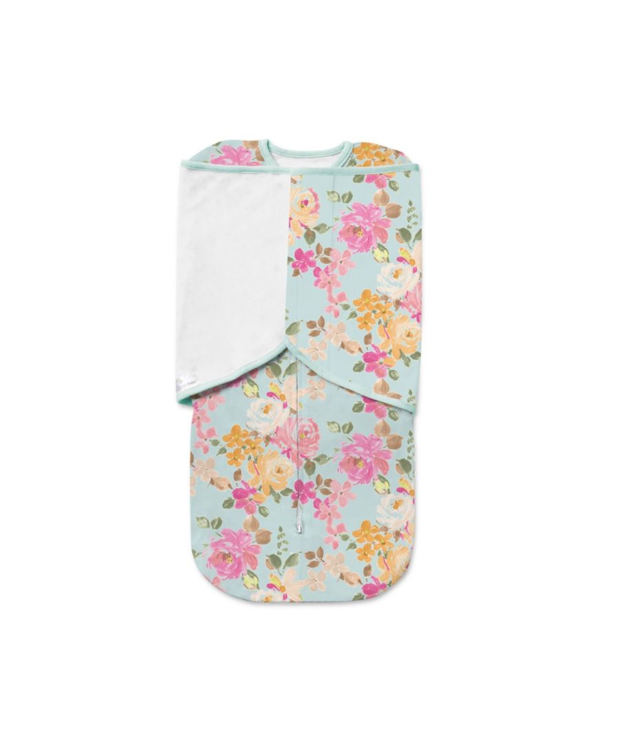 

Пеленка-комбинезон 3-в-1 - Трикотажная ткань премиум-класса для активного отдыха - Руки вверх, Руки вниз, Руки наружу BreathableBaby, Watercolor bloom