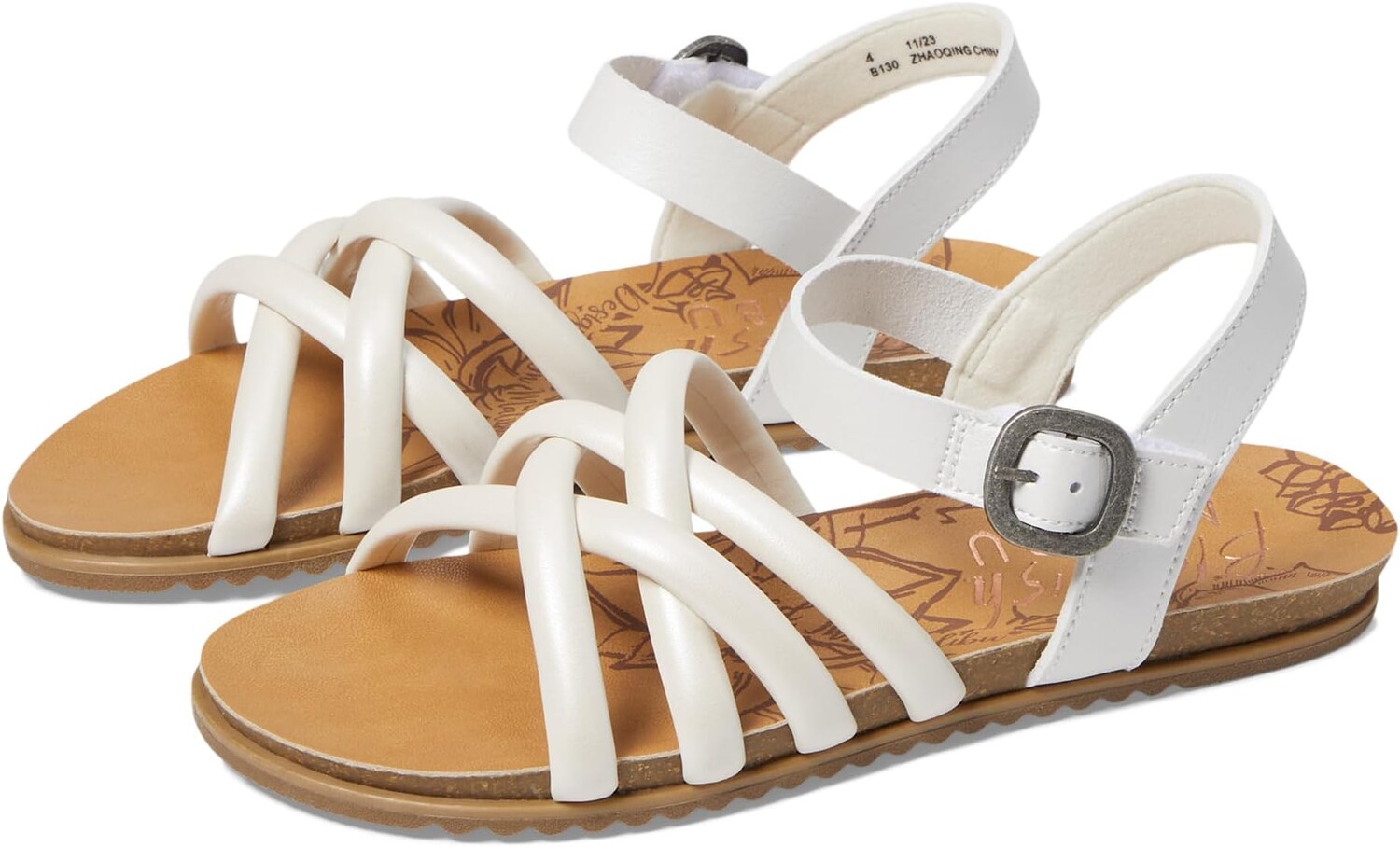 

Сандалии Blowfish Malibu Michaela-K, цвет Pearl White